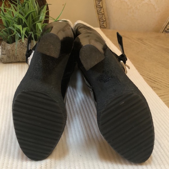 Michael Kors knee Boots black patent faux fur - Picture 11 of 15